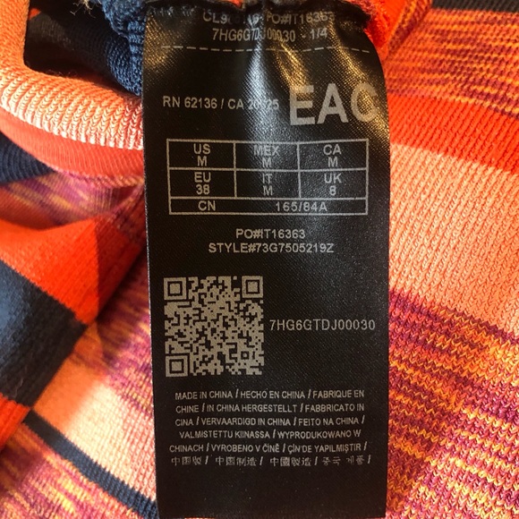 MARCIANO midi sweater stripped dress - Picture 5 of 7